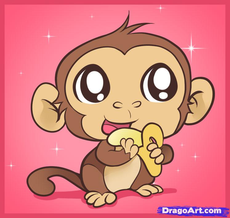 Gambar Kartun Monyet | Gambar Pemandangan