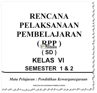 Download RPP PKN KTSP Kelas 1 2 3 4 5 6 Gratis 2016