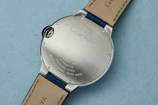 CRWSBB0025 Cartier Ballon Bleu De Cartier Automatic Blue Guilloche Dial Stainless Steel 42mm Replica Watch Review