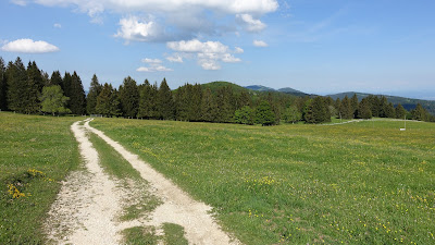 Montoz-Plateau bei La Rochette