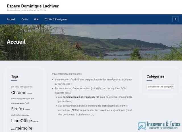 Le site du jour : L'Espace Dominique Lachiver