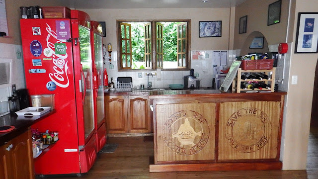 mini kitchen of Sogod Bay Scuba Resort, Padre Burgos, Southern Leyte