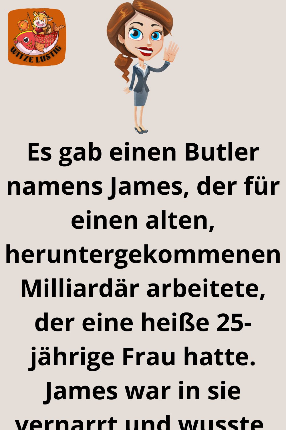 Der Butler zitterte, als sie ihm sagte, er solle ihr die Bluse ausziehen