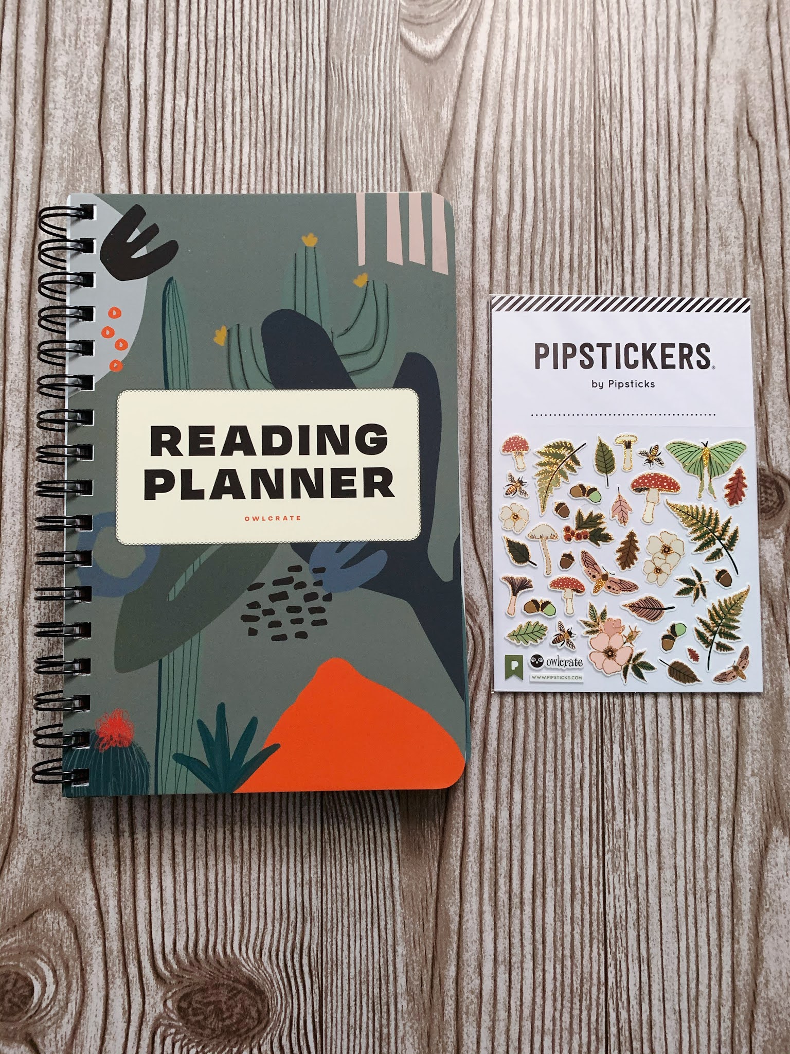 Forest Reading Planner - OwlCrate