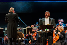 IN REVIEW: bass-baritone ALFRED WALKER as Nilakantha in Washington Concert Opera's performance of Léo Delibes's LAKMÉ, 22 May 2022 [Photograph by Caitlin Oldham, © by Washington Concert Opera]