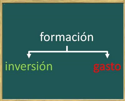 formación gasto o inversión