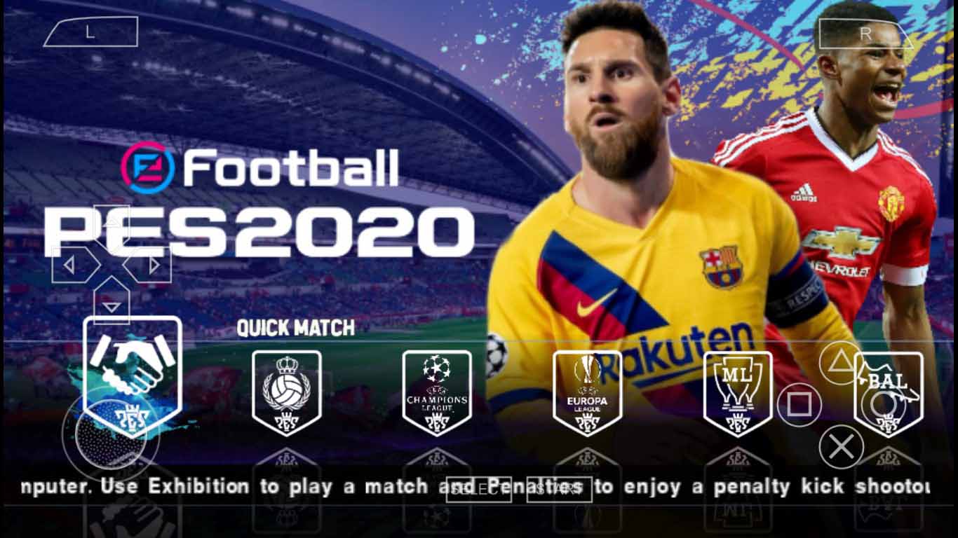 PES2020 English Version Kamera PS4 Grass Lurus Full Update ...