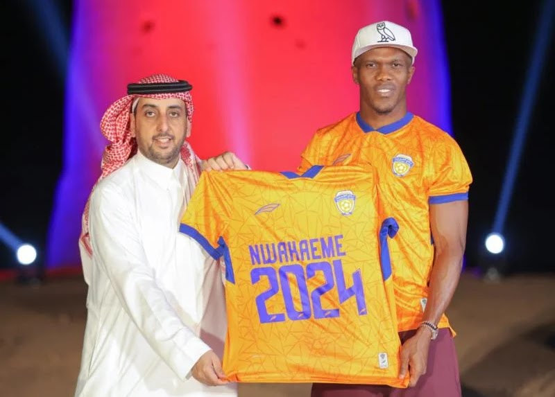 Anthony Nwakaeme joins Saudi Arabian side Al-Fayha