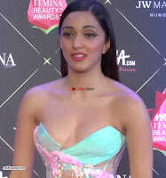 Kiara Advani in a Beautiful Strapless Gown Stunning Beauty at an Award Show ~  Exclusive Galleries 015.jpeg