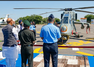 Indigenously Developed LCH Inducted
