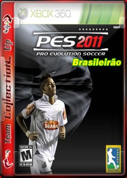 pes2011brasileiraox3cov Download Pes 11   Campeonato Brasileirão 2011 Série A e B com Rivaldo   Xbox 360