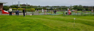 Mini Golf at the Arnold Palmer Putting Course in Skegness, Lincolnshire