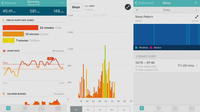 Fitbit Charge HR, Automatic Exercise Detection