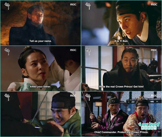 dae mok come to take revenge on king as he knew king sent fake crown prince to him - Ruler: Master of the Mask: Episode 7 & 8 korean drama