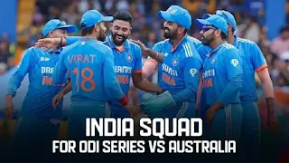 Squad for the 3rd & final ODI