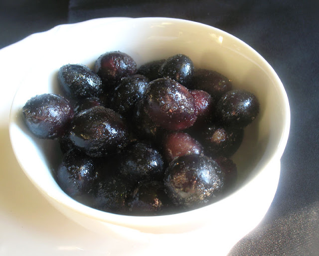 Frozen Grapes