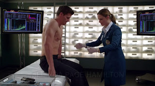 David Boreanaz Shirtless on Bones s5e10