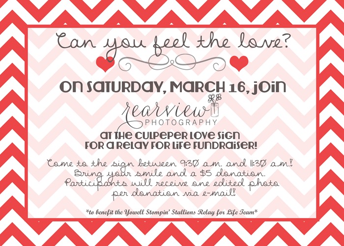 relay love fundraiser