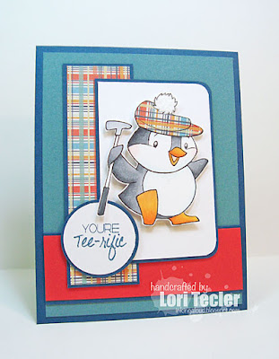 You're Tee-rific card-designed by Lori Tecler/Inking Aloud-stamps from SugarPea Designs