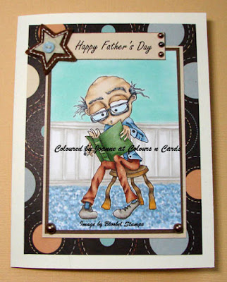 fathers day card by colours n cards