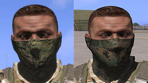 arma3にシュマグ追加 Hidden Identity アドオン