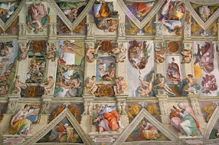 ミケランジェロ、システィーナ礼拝堂天井画