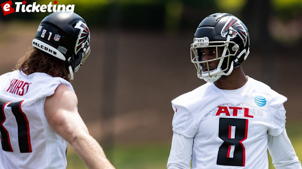 "He's a man" Atlanta Falcon's head coach Arthur Smith on rookie Kyle Pitts