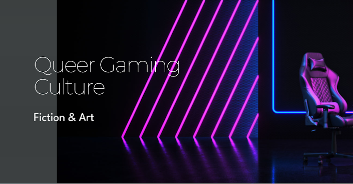 Banner image of a gaming chair with neon accent lights