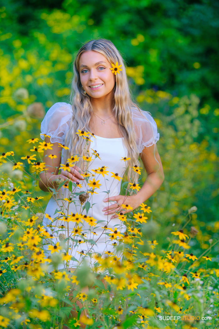 Saline High School Senior Pictures for Girls in Nichols Arboretum Nature by SudeepStudio.com Ann Arbor Senior Portrait Photographer