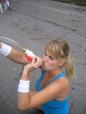 Hot Girls and Beer Bong 