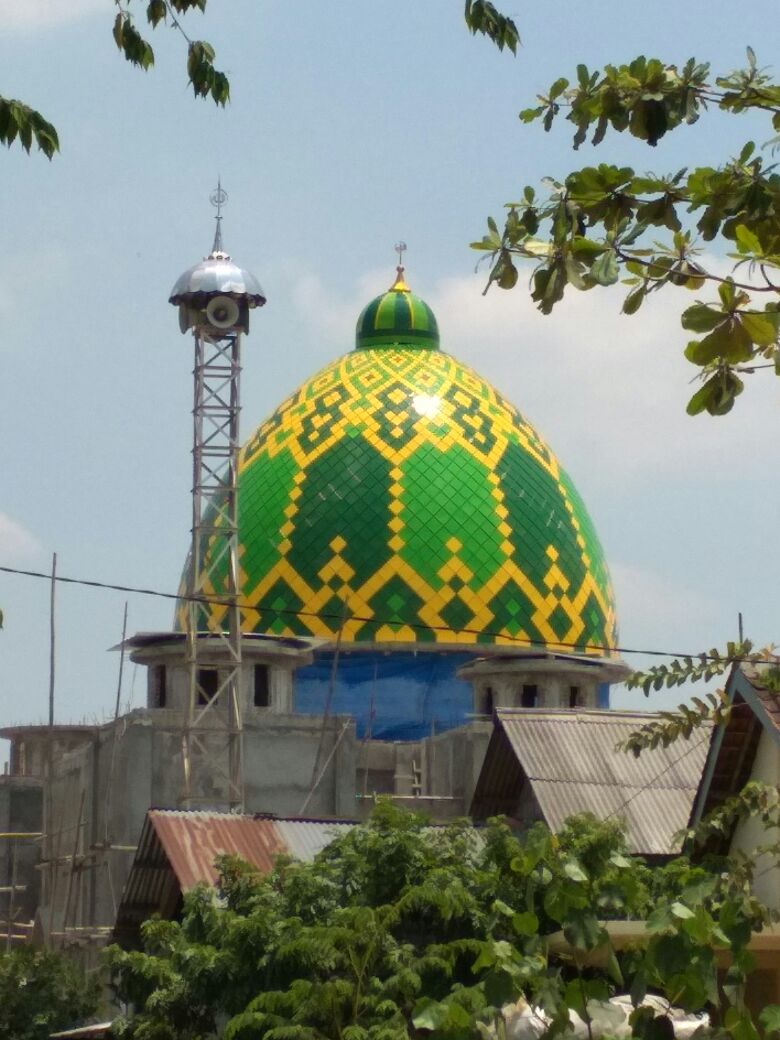 53 Contoh Gambar Kubah Masjid Mushola  Minimalis Terbaru 