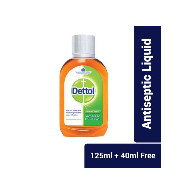 Antiseptic Liquid Disinfectant 125ml 40ml Free 
