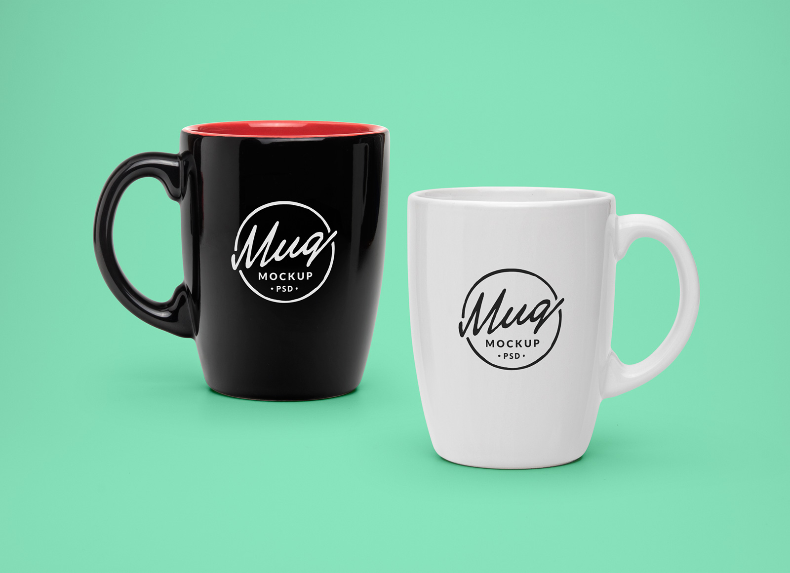 Template Desain Mug Format PSD MockUp Free Download 