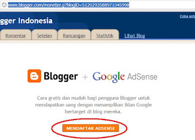artikel-populer.blogspot.com - Cara Daftar Google Adsense dengan Blogspot