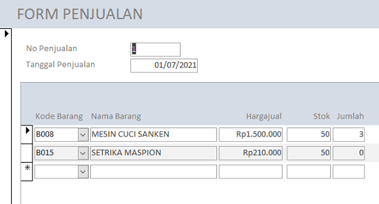 Jumlah Jual Melebihi Stok, Inilah Cara Membuat Validasinya