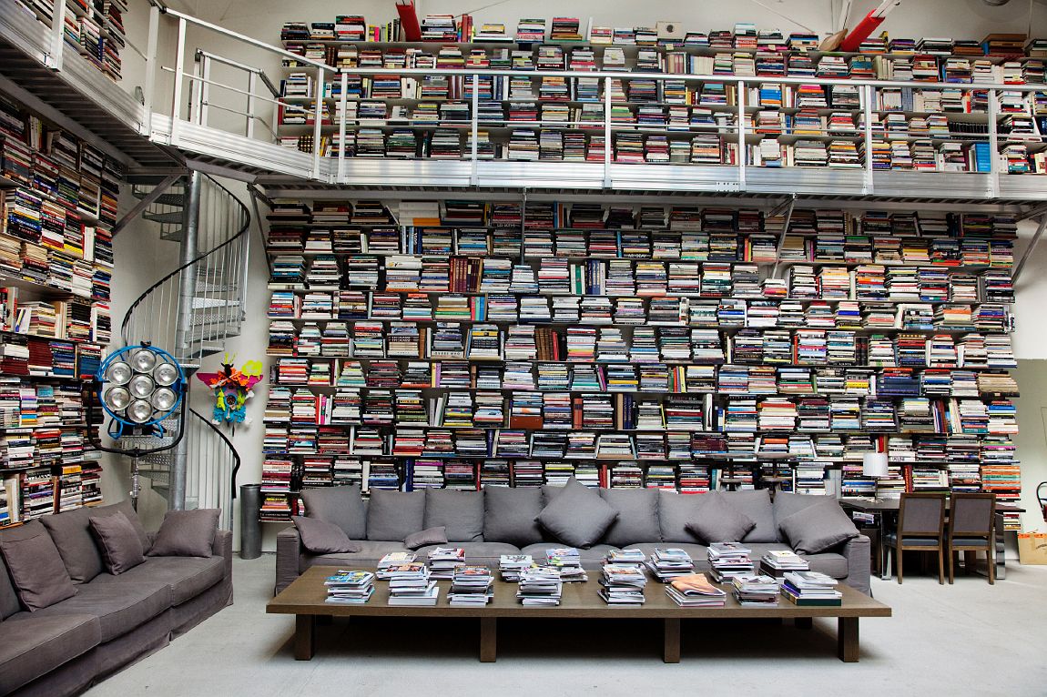 Karl Lagerfeld's Library