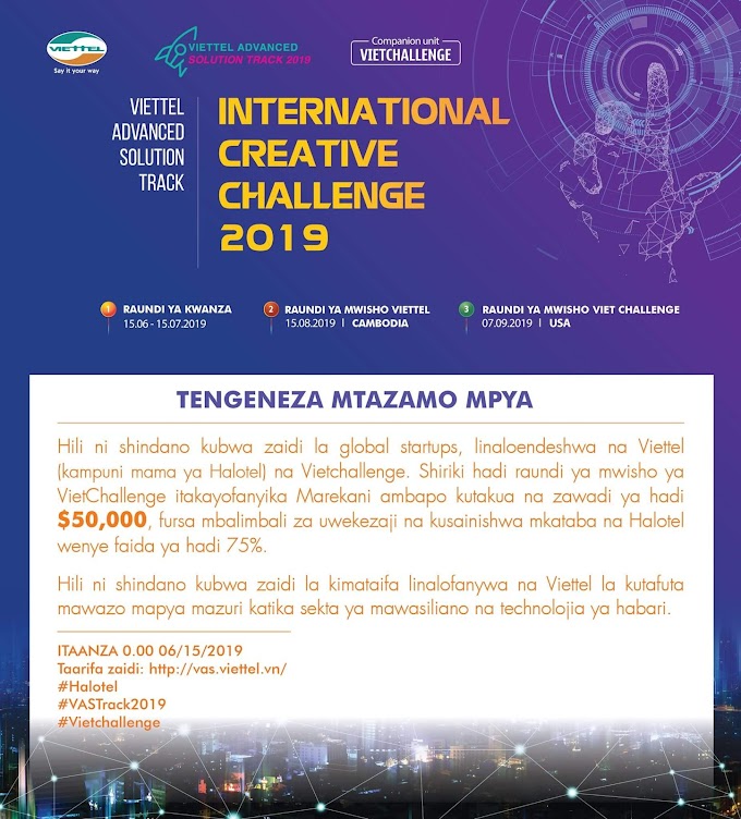 HALOTEL: INTERNATIONAL CREATIVE CHALLENGE 2019