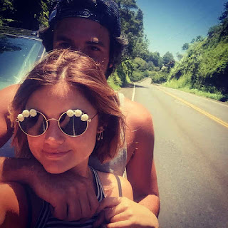 Lucy Hale and Anthony Kalabretta in Maui, Hawaii