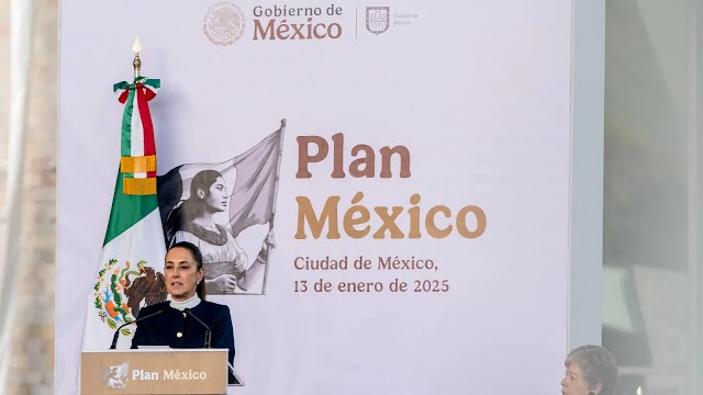 México: La Presidenta Dra. Claudia Sheinbaum Pardo presenta el “El Plan México” estrategia integral para transformar el desarrollo económico del país