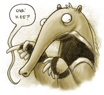 Danny Moore Illustration Anteater