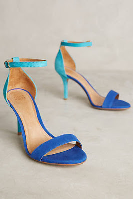 Women's shoes, heels, wedges, and sandals, bohemian style, from Anthropologie