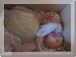 Obst extra verpackt