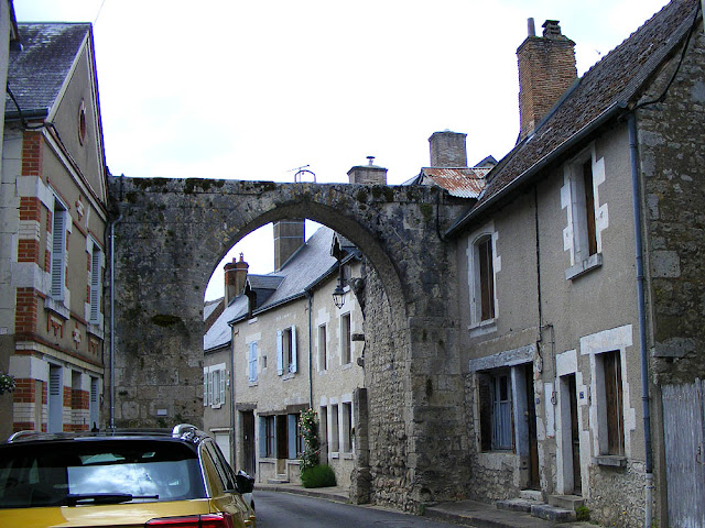 Medieval gateway, Les Montils, Loir et Cher, France. Photo by Loire Valley Time Travel.