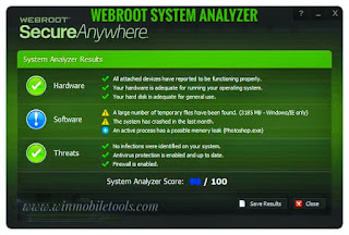 Webroot System Analyzer V9.0.27.64 Latest Setup Free Download