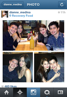 Instagram photo: Rayver and Imee group date