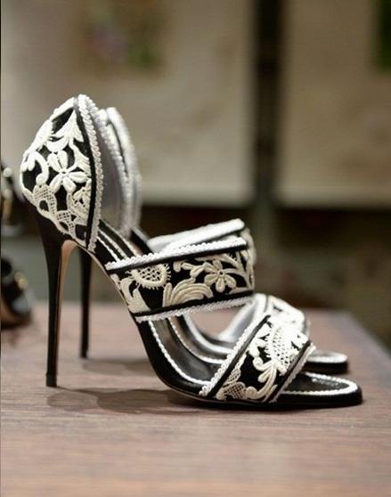 vintage high heels womens black heels