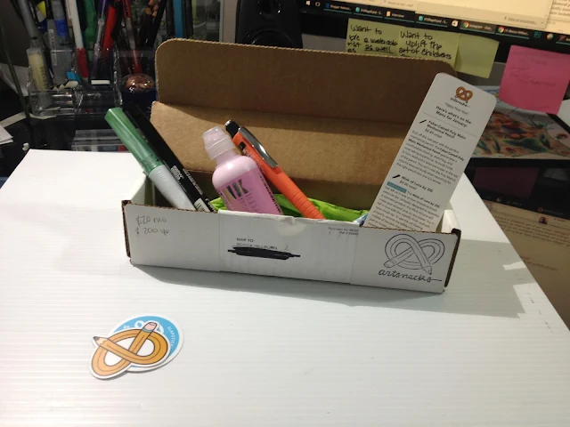 Artsnacks, art box