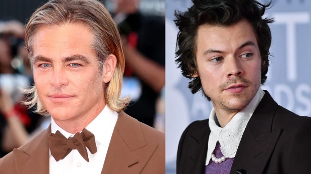 Chris Pine disputes Spit on "Don't Worry Darling" by Harry Styles