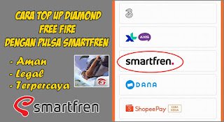 Cara Top Up Diamond Free Fire Dengan Pulsa Smartfren Di Codashop