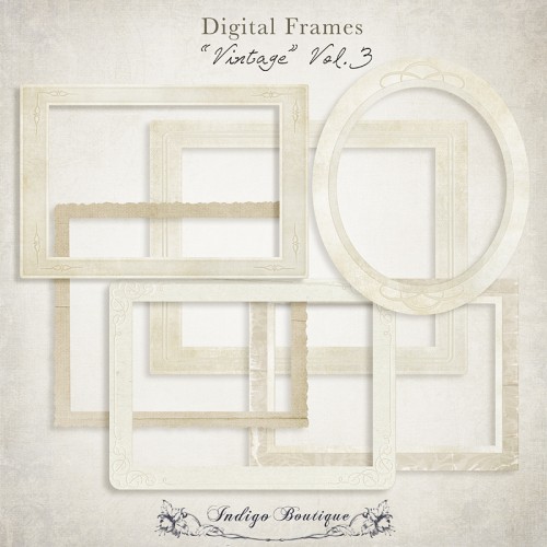 Vintage Digital Frames for Photographers